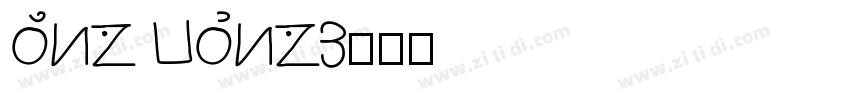 Hong Sheng字体转换